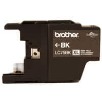 [CARBRT195] Cartucho                                                                                                                                                                                                                                      Brother Lc75bk - Negro, Inyección De Tinta