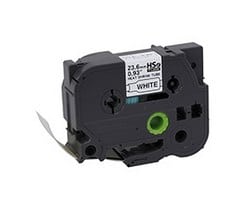 [CARBRT3660] Etiqueta                                                                                                                                                                                                                                    Blanca Continua Termoretráctil Brother Hse251 - De 23.6 Mm De Diámetro X 1.5 Mts De Largo. Impresión En Negro.