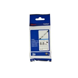 [CARBRT3940] Etiqueta                                                                                                                                                                                                                                Blanca Continua Termoretráctil Brother Hse221 - De 8.8 Mm De Diámetro X 1.5 Mts De Largo. Impresión En Negro.