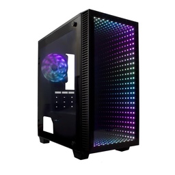 [GABVGO200] Gabinete                                                                                                                                                                                                          Gaming Game Factor Csg560 - Atx, Micro Atx, Mini Itx, Gabinete, Micro Atx, Negro