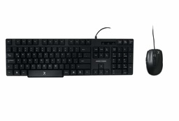 [KITMST1060] Kit                                                                                                                                                                                                      De Teclado Y Mouse Perfect Choice - Estándar, Negro, 1200 Dpi