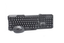 [KITNCB070] Kit                                                                                                                                                                                                   Teclado Y Mouse Naceb Technology Na-618 - Estándar, Negro