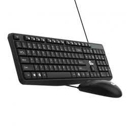 [KITQIA120] Kit                                                                                                                                                                                             De Teclado Y Mouse Qian Qkx-20603 - Negro