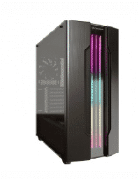[Dim-29406] GABINETE COUGAR GEMINI S IRON RGB CRISTAL TEMPLADO