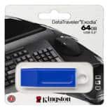 [MEMKGN4290] Memoria                                                                                                                                                                                 Usb De 64gb Kingston Kc-u2g64-7gb  (azul) -