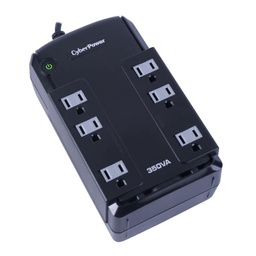[NBKCYP710] No-break                                                                                                       Cyberpower - 350 Va, 255 W, 8 H, Negro, Hogar Y Oficina