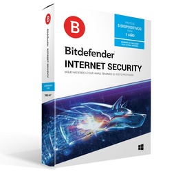 [SOFBIT1380] Antivirus                                                                                                                                           Bitdefender Tmbd-407 - 5 Licencias, 1 Año(s)