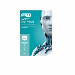 [SOFEST2040] Antivirus                                                                                                                                        Eset Nod32 - 1 Licencia, 1 Año(s), Caja