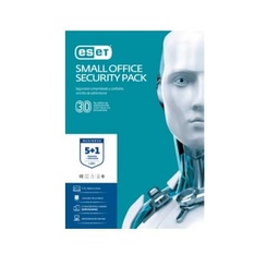 [SOFEST2090] Antivirus                                                                                                                                           Eset Small Office Security Pack - Base, 5 Licencias, 1 Año(s), Español, Caja