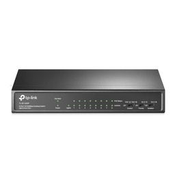 [SWTTPL790] Switch                                                                                                                                                                                        De Escritorio De 9 Puertos A 10 / 100mbps Con 8 Puertos Poe+ -