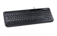 [TECMSF190] Teclado                                                                                                                                                                                              Microsoft Wired Keyboard 600 - Usb, Negro