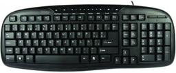 [TECMST820] Teclado                                                                                                                                         Multimedia Perfect Choice - Usb, Negro, Alámbrico