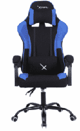 [Dim-29441] SILLA PARA GAMING XZEAL NEG/AZUL ACERO, TEXTIL,ALTO DESEMPEÑO (XZSXZ20A)