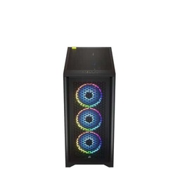 [CC-9011240-WW] Gabinete                                                                                                                      Corsair Icue 4000d Rgb Airflow Mid-tower Black Cc-9011240-ww