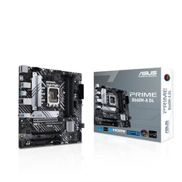 [dim-B660M-A D4] Tarjeta         Madre ASUS Micro Atx Prime B660m-a D4, S-1700, Intel B660, Hdmi, 128gb DDR4 Para Intel