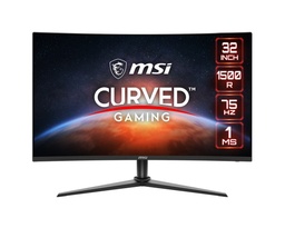 [dim-G323CV] Monitor       Gamer Curvo MSI G323cv Led 32", Full Hd, Freesync, 75hz, Hdmi, Negro G323cv