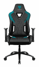 [Dim-29560] SILLA PARA GAMING THUNDER X3 DC3 AIR TECH BLAVK/CYAN MAX 150KG RECLINABLE 180