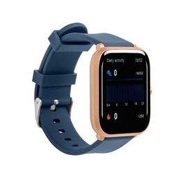 [7503033057148-G] Smartwatch  Getttech Gri-25704 Gwatch Gold Touch 1.7" Bt5.0/ios/android
