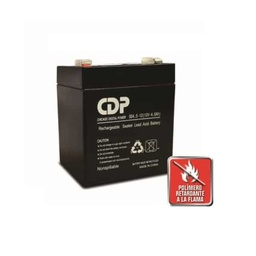 [7503035006519-C] Bateria De Reemplazo Marca Cdp Mod Slb12-4.5 Ah Plomo Acido Libre De Mantenimiento