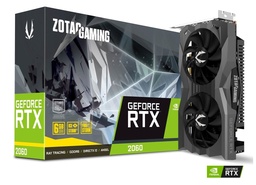 [Dim-ZT-T20600H-10M] Tarjeta   De Video Zotac Nvidia Geforce RTX 2060 6gb GDDR6 Zt-t20600h-10m