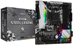 [Dim-29951] TARJETA MADRE ASROCK B450M STEEL LEGEND (MAX 1PZ POR CLIENTE)
