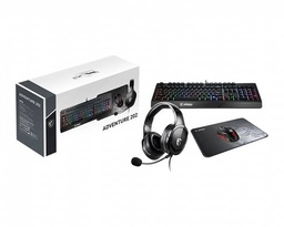 [824142253946-M] Kit                                                                                                                                                                                                                                                                                                                                                                                                                                                                                                                                                                                                                                                                                                                                                                                                                                                                  MSI Adventure 202 Us Teclado+mouse+mousepad+diadema Gamer