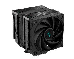 [Dim-R-AK620-BKNNMT-G-1] Disipador                Cpu Deepcool Ak620 Zero Dark, 120mm, 500 - 1850rpm, Negro