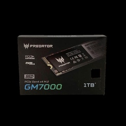 [887184012827-P] Unidad Ssd Predator Gm7000 1tb M.2 Nvme Gen4x4 7400mb/s Bl.9bwwr.105