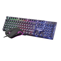 [XSKTALRW1B] Kit Teclado Y Mouse Xzeal Starter Membrana Luz Rainbow (xsktalrw1b)