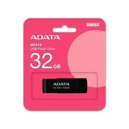 [UC310-32G-RBK] Memoria                                                                  Flash Adata Uc310 32gb Usb 3.2 Negro (uc310-32g-rbk)