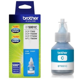 [BT5001C] Botella De Tinta Brother Bt5001c Cyan 5,000 Paginas