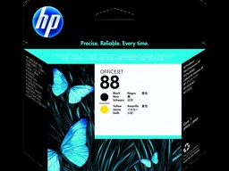 [C9381A] Cabezal                                                                                                                                                                                                                                                                                                                                                                                                                                                                                                                                                                                                                                                                                                                                                                                                                   Hp 88 Negro Y Amarillo Para Officejet Pro K550dtn (c9381a)
