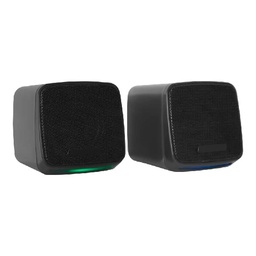 [AC-935265] Bocinas 2.0 Acteck Cube As430/usb A 6w/conex 3.5 Negro (ac-935265)