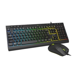 [AC-936750] Combo Acteck 2 En 1 Alamrico Aurean Mk477g DiseÑo Gamer Ac-936750