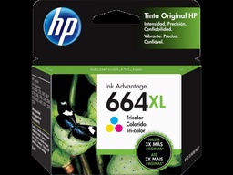 [F6V30AL] Cartucho                                                Hp 664xl Tricolor Alto Rendimiento (f6v30al)