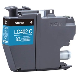 [LC402XLCS] Cartucho Brother Tinta Cian Alto Rendi 1500 Pag (lc402xlcs)