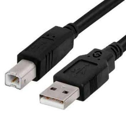 [JL-3515] Cable  Getttech Jl-3515 Usb 2.0, Usb A-usb B, Negro, 1.5mts