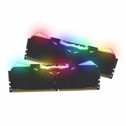 [Dim-30148] PATRIOT MEMORIA DDR4 VIPER RGB 16GB 2X8 3200MHZ NEGRO