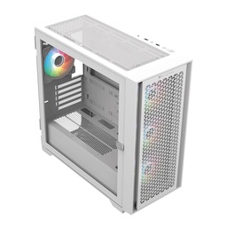 [BR-938785] Gabinete Balam Rush Media Torre Carbono Twin 8000b Usb 3.0 4 Vent Argb Blanco (br-938785)