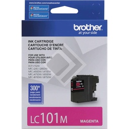[LC101M] Cartucho De Tinta Brother Lc101m Magenta Rendimiento De 300 Pag P/j870