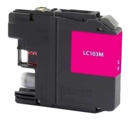 [LC103M] Cartucho                                                                                                                                                                                                                                                       Brother Lc103m Magenta 600 Paginas P/mfcj870dw / Mfcj285dw