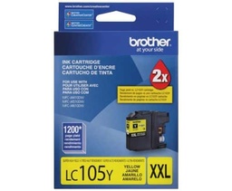 [LC105Y] Cartucho De Tinta Brother Lc105y Amarillo Super Alto Rendimiento 1200