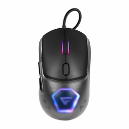[MOG530-BK] Mouse Game Factor Carcasas Intercambiables P3327 12k Dpi Rgb Usb Negro (mog53-bk)