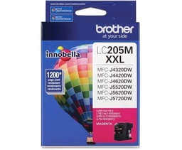 [LC205M] Cartucho De Tinta Brother Lc205m Xxl Magenta Alto Rend 1200 Pag