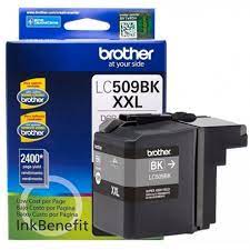 [LC509BK] Cartucho Brother Lc509bk Negro 2,400 Pag. Aprox. Alto Rend