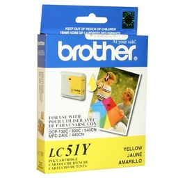 [LC51Y] Cartucho De Tinta Brother Lc51y Yellow