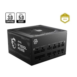 [MAG A750GL] Fuente De Poder Msi Mag A750gl Pcie5 750w 80 Plus Gold Full Modular