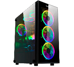 [dim-OGMC01] Gabinete Ocelot Gaming OGMC01, Midi-Tower, ATX/Micro-ATX/Mini-ITX, USB 2.0/3.0, sin Fuente, sin Ventiladores Instalados, Negro