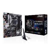 [PRIME B550M-A WIFI II-1] MB ASUS B550 AMD S-AM4 3A GEN/4X DDR4 2666/HDMI/DVI/D-SUB/M.2/6X USB 3.2/WIFI/BLUETOOTH/MICRO ATX/GAMA MEDIA/RGB