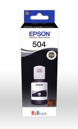 [T504120-AL] Botella Epson Ecotank T504 Negra Serie L 127ml Pigmento (t504120-al)